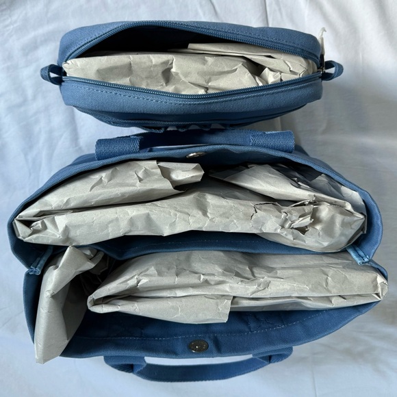 Tiny Canvas Tote and Pouch - Picture 12 of 13